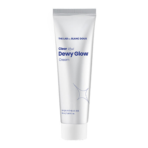 The Lab by Blanc Doux Clear Hyal Glass Skin Cream 50ml, Hyaluronic Acid Hydrating Face Moisturizer, Lightweight Korean Face Cream