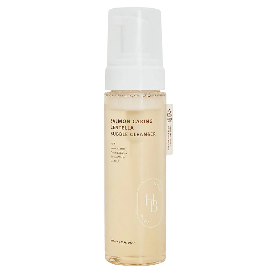 HEVEBLUE Salmon Caring Centella Bubble Cleanser 200ml