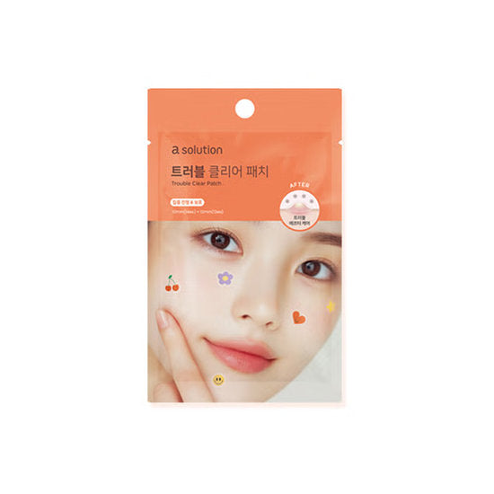 A-SOLUTION Trouble Clear Patch 26 Count, Post-Blemish Spot Care Patch