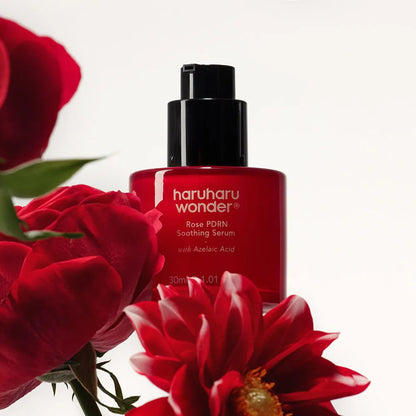 Haruharu Wonder Rose PDRN Soothing Serum 30ml | Vegan PDRN & Azelaic Acid Hydrating Serum | Authentic Korean Beauty