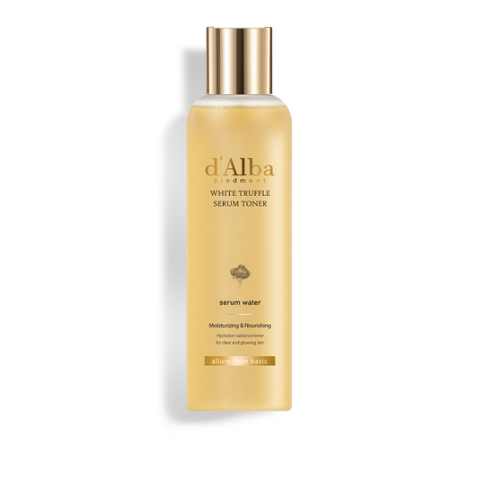 [d'Alba] Feuchtigkeitsspendender Serumtoner mit weißem Trüffel, 180 ml