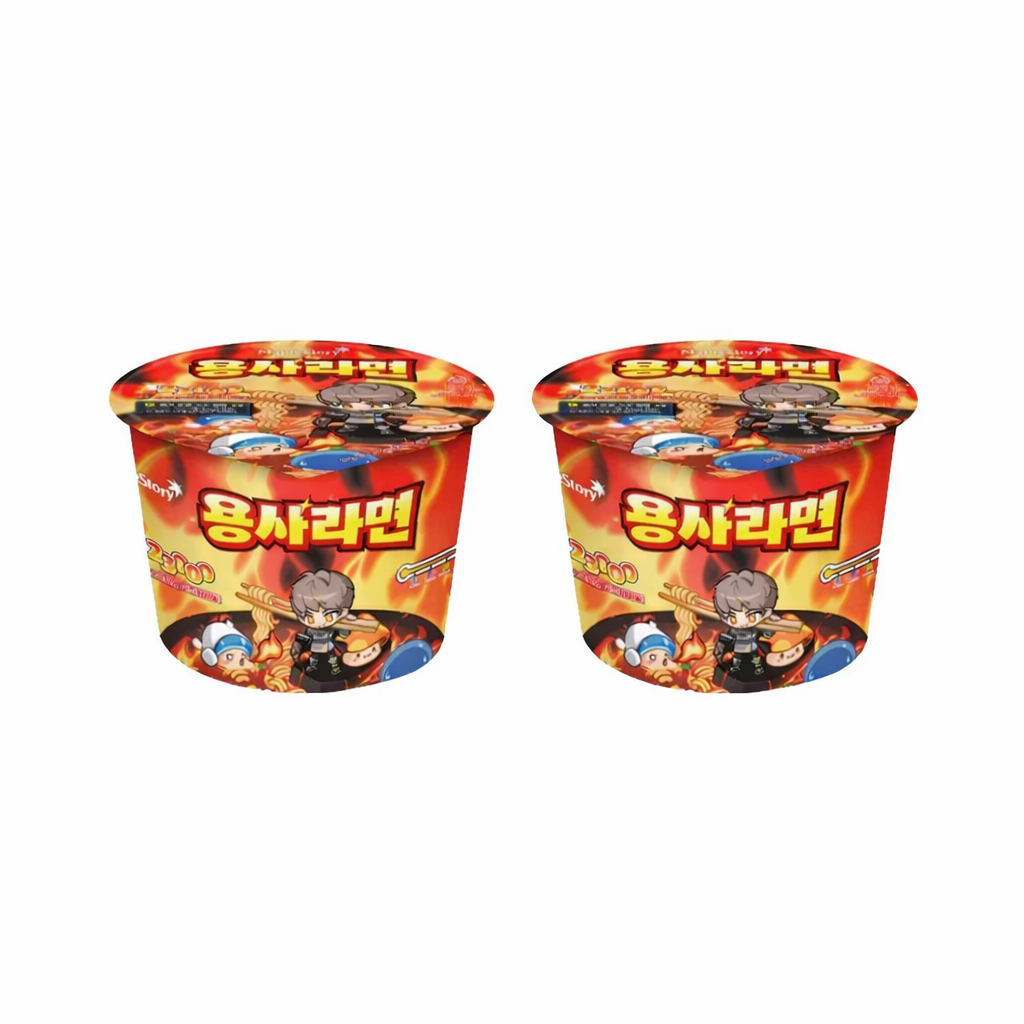 [GS25 limited] The Brave Cup Noodles 2 Set / Scoville scale 23,000