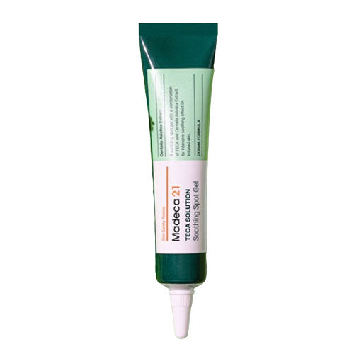 Madeca21 TECA Solution Soothing Spot Gel 15ml, Cica Targeted Skin Care Gel for Sensitive & Blemish-Prone Skin