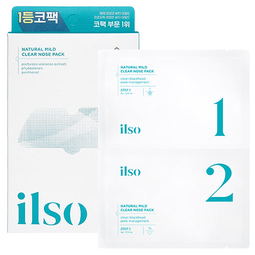 [ilso] Natural Mild Clear Nose Patch 5ea - JTORY : Quick Delivery From KOREA