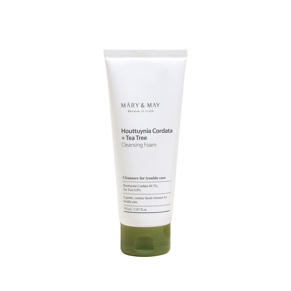 Mary&May Houttuynia Cordata+Tea Tree Cleansing Foam 150ml