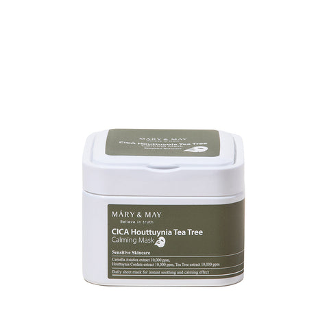 Mary&May CICA Houttuynia Tea Tree Calming Mask 30EA/400g