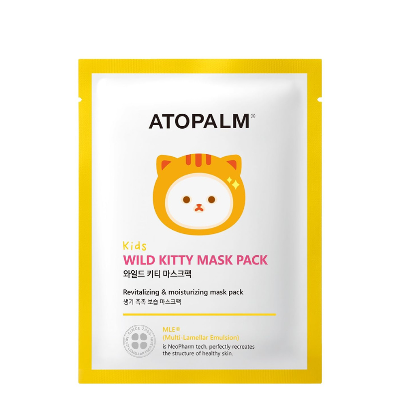 [ATOPALM] Wild Kitty-Maskenset für Kinder (5 Masken)