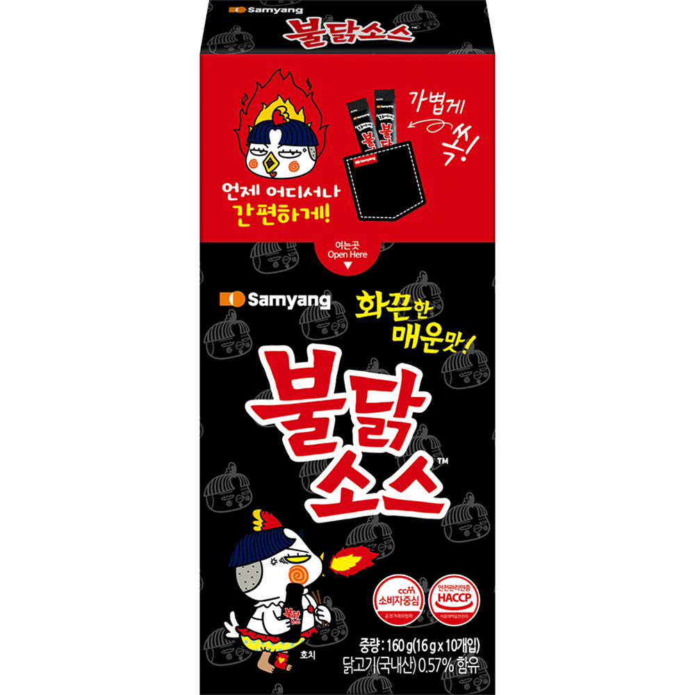 [Samyang] Buldak würzige Hühnchen-Roasted-Sauce 16 g x 20 Stickbeutel (320 g)
