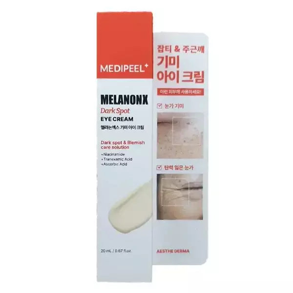 MEDI-PEEL Melanon X Brightening Eye Cream 20ml, Niacinamide & Adenosine Eye Care