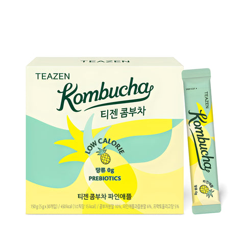 [TEAZEN] Pineapple Kombucha Tea 30 Sticks - JTORY : Quick Delivery From KOREA