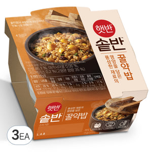 [CJ] Hetbahn Sotbahn sweetened rice with nuts 210g x 3ea / Instant Rice