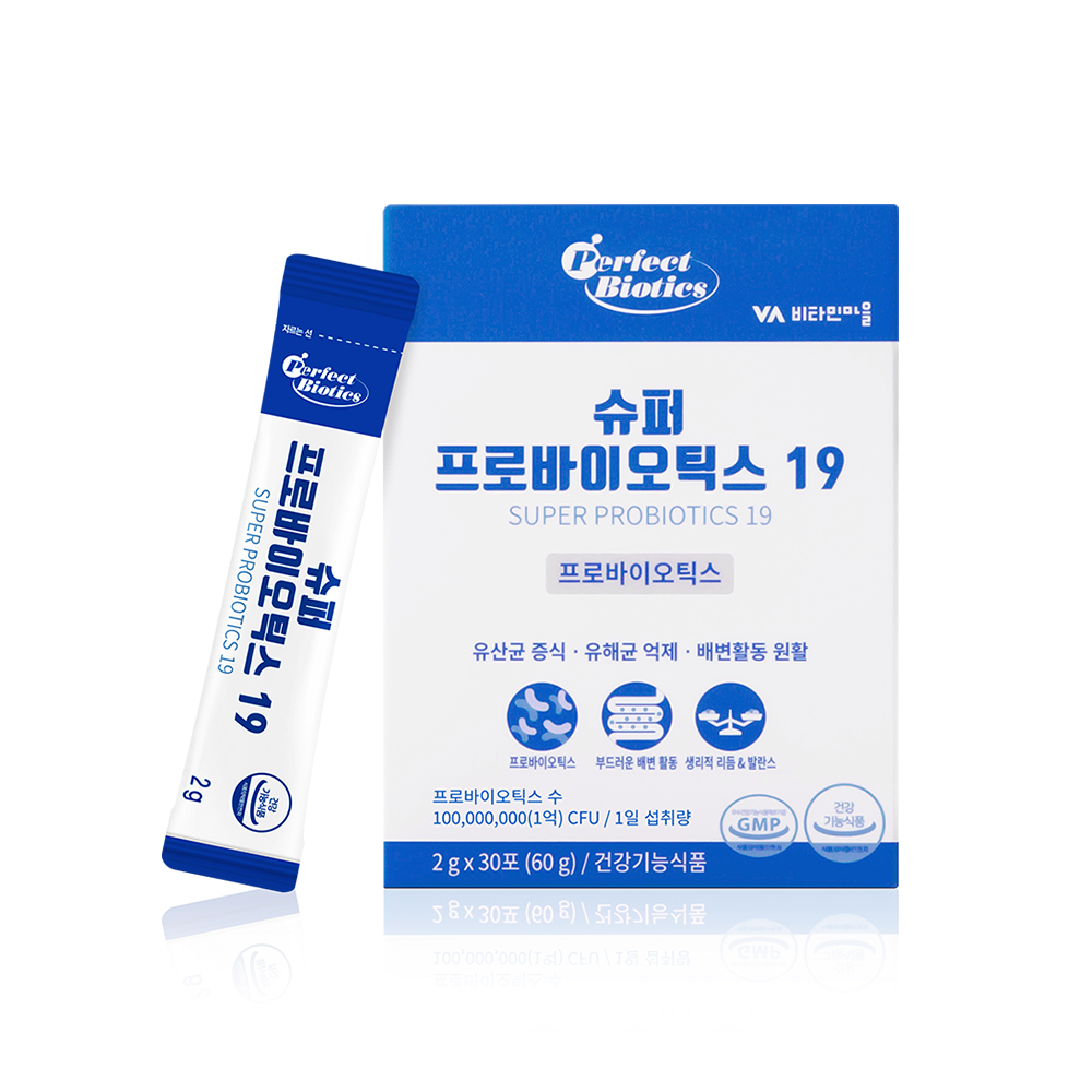 [PERFECT BIOTICS] Super Probiotics 19 60g (30 PCS)