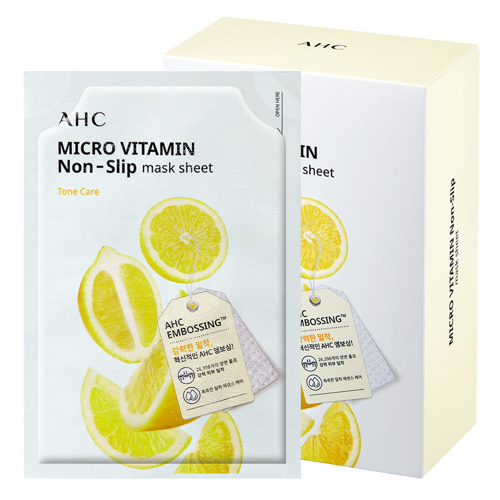 [AHC] Micro Vitamin Non-Slip Mask Sheet 10 Sheet
