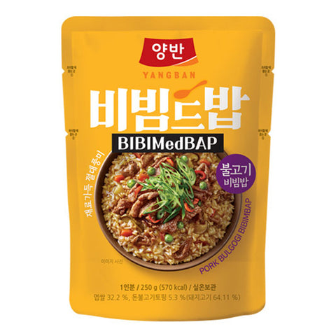 [Dongwon] Yangban Bibimedbap Bulgogi Bibimbap 250g