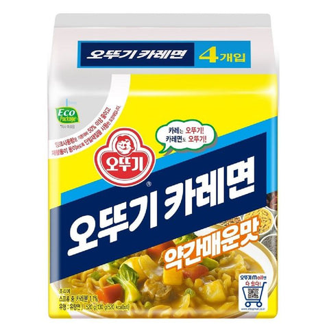 [OTTOGI] Curry Noodle Soup Ramen 130g * 4ea