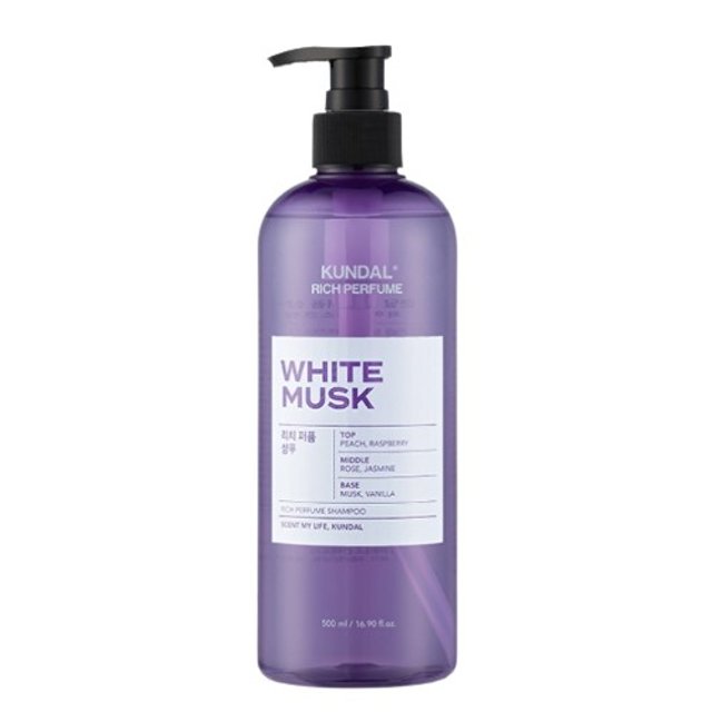 [Kundal] Perfume Shampoo 500ml - White Musk