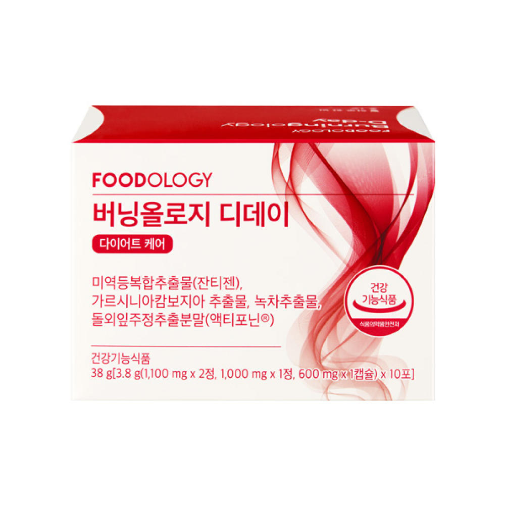 [FOODOLOGY] Burningology D-day 3.8g * 10 Packs (10-day supply)