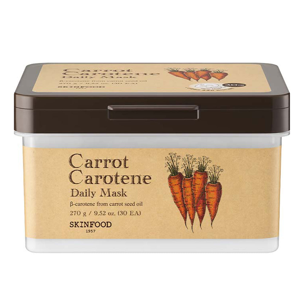 [SKINFOOD] Carrot Carotene Daily Mask (30EA)