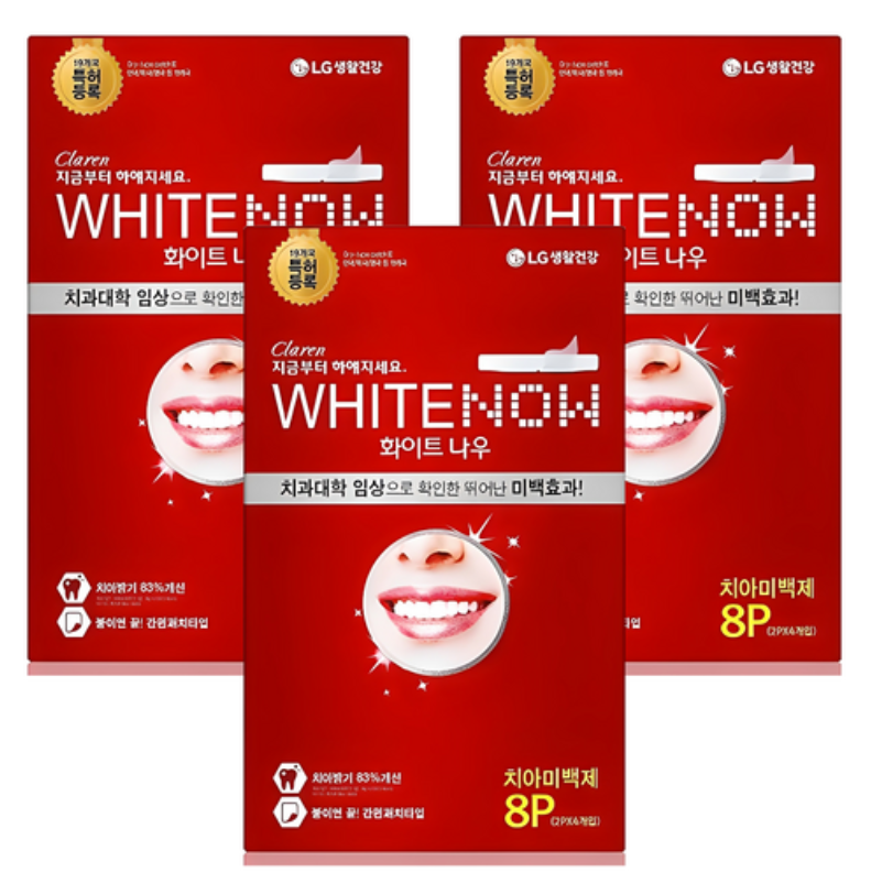 Perio White Now Whitening Patch 8P 3 SET