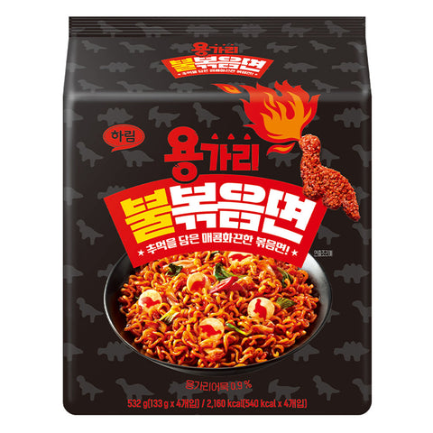 [Harim] Very Spicy Stir-fried Ramen 133g x 4p