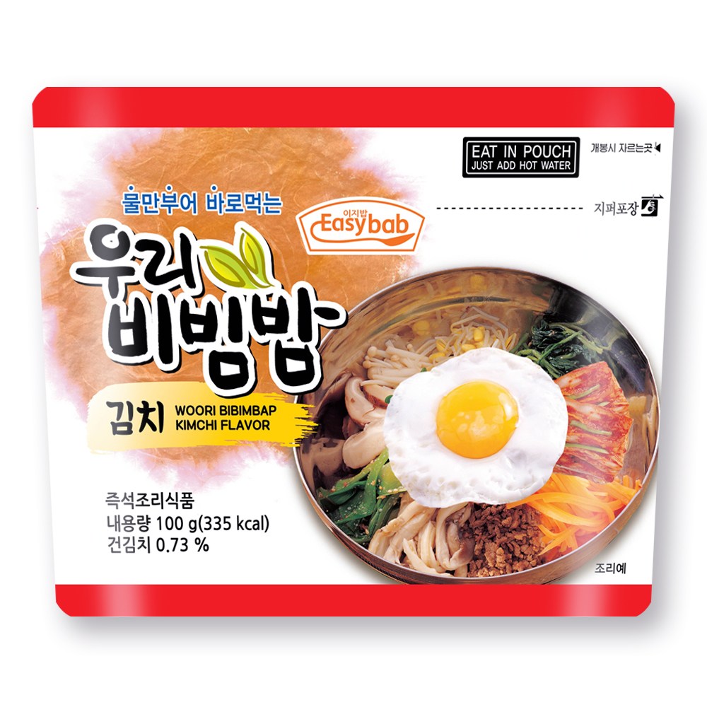 [Easybab] Woori Bibimbap Kimchi 100g