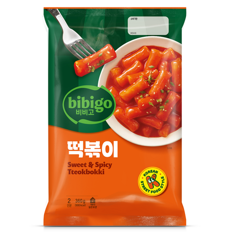 [Bibigo] Tteokbokki Pouch Hot & Spicy Rice Cake 360g