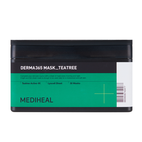 [MEDIHEAL] Derma 365 Teetree Maske (30 Masken) 