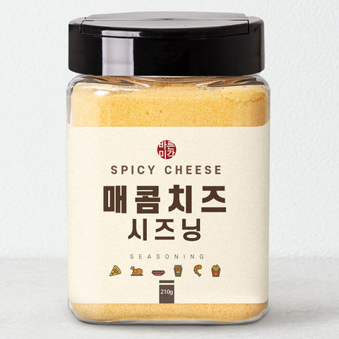 [Barunmigak] Korean Chicken Seasoning 210g - Spicy Cheese Seasoning