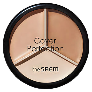 [THESAEM] Cover Perfection Dreifach-Concealer – 02 Contour Beige 