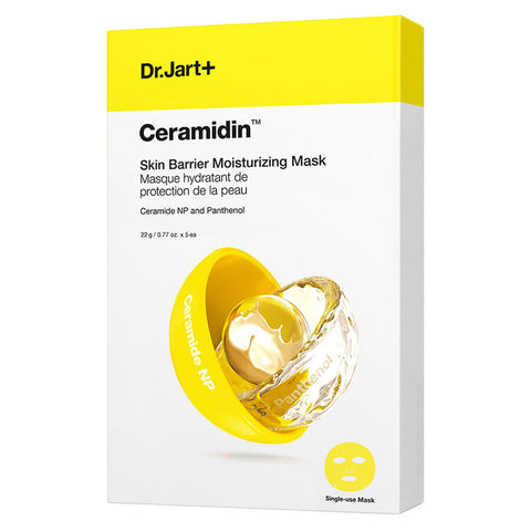 [Dr.Jart+] Ceramidin Skin Barrier Feuchtigkeitsmasken-Set (5 Masken)