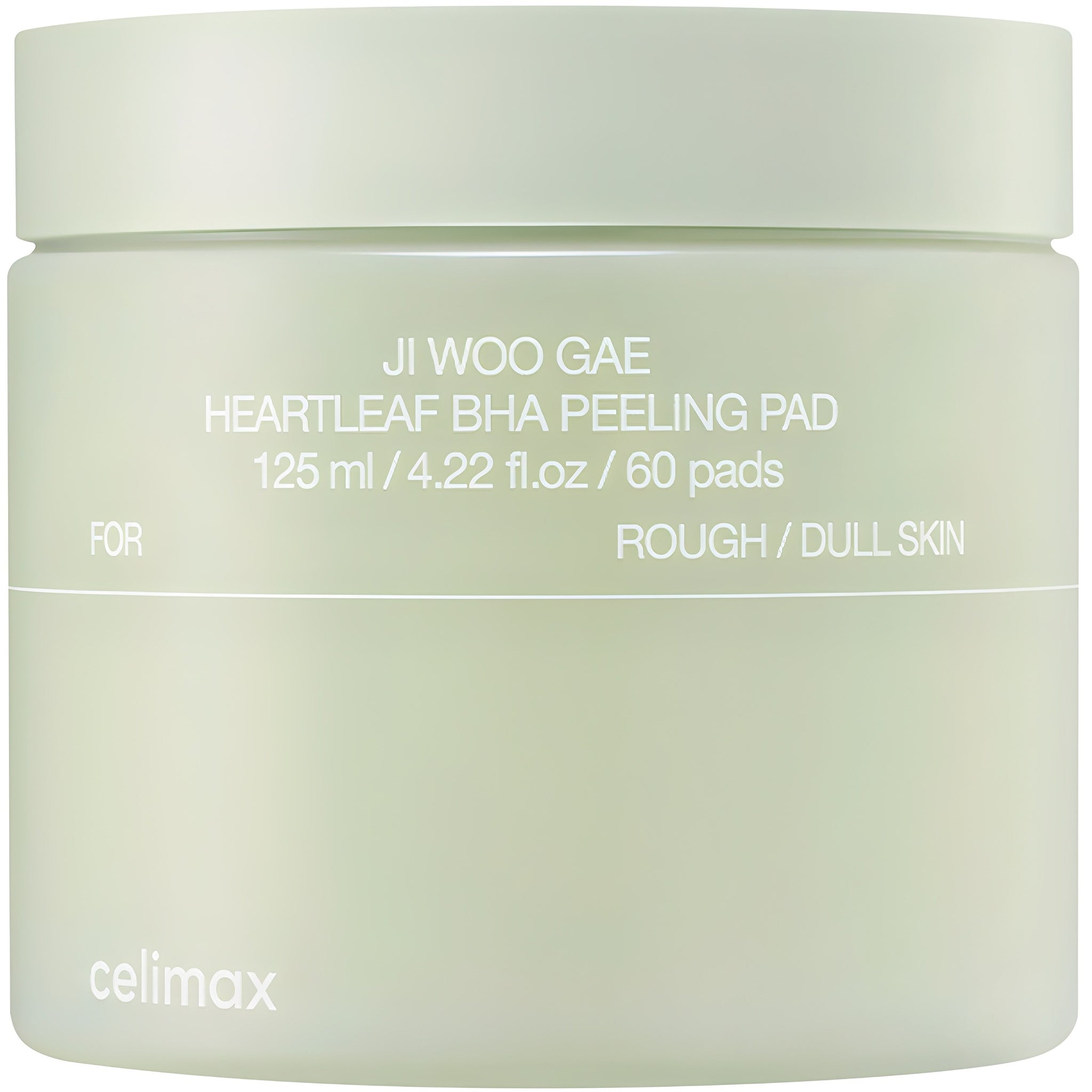 [celimax] Ji.Woo.Gae Heartleaf BHA Peeling Pad (60 Pads) - JTORY : Quick Delivery From KOREA