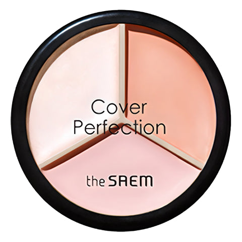 [THESAEM] Cover Perfection Triple Pot Concealer - 05 dunkelbeige 