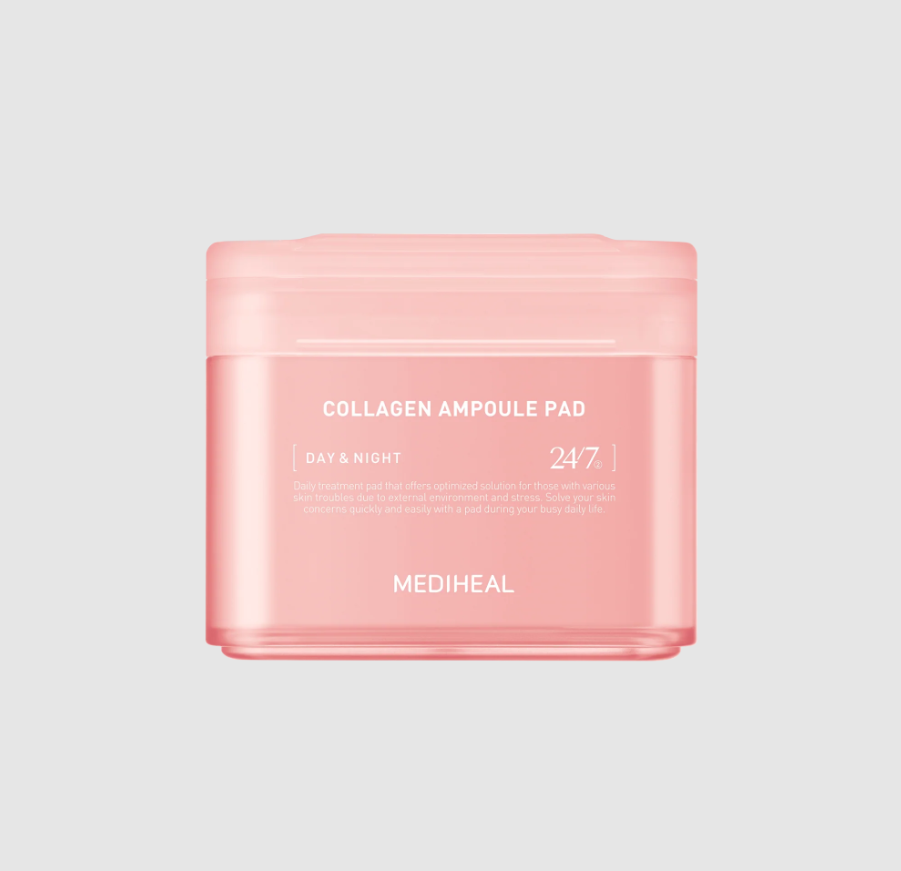 [MEDIHEAL] Collagen Ampoule Pad (100 Pads)