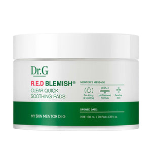 [Dr.G] R.E.D Blemish Clear Quick Soothing Pads 70 Pads