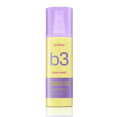 b.clinicx Nicacinamide Trouble Clear Tone Up Body Mist 150ml