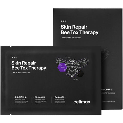 [celimax] Skin Repair BeeTox Therapy Sheet Mask 10EA - JTORY : Quick Delivery From KOREA