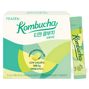 [TEAZEN] Green Mandarin Lime Kombucha Tea 30 Sticks - JTORY : Quick Delivery From KOREA