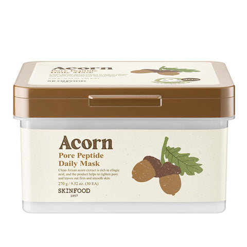 [SKINFOOD] Acorn Pore Peptide Tägliches Maskenblatt 30P 