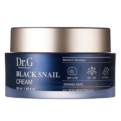 [Dr.G] Black Snail Cream 50ml - JTORY : Quick Delivery From KOREA