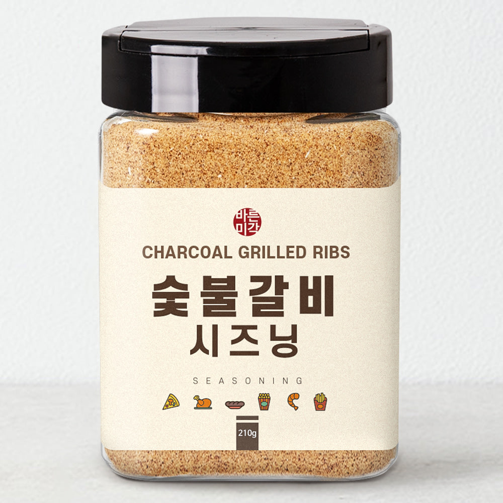 [Barunmigak] Korean Chicken Seasoning 210g - Charcoal Grilled Ribs Seasoning