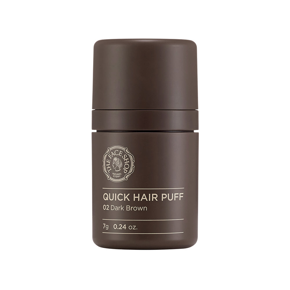 [The Face Shop] Quick Hair Puff 7g - 02. Dunkelbraun