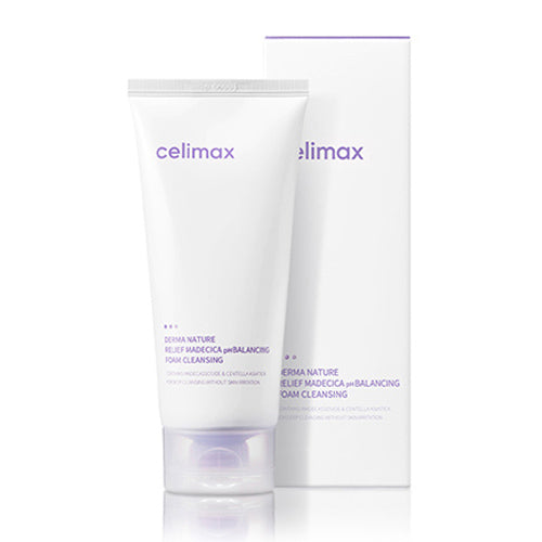 [celimax] Derma Nature Relief Madecica pH Balancing Foam Cleansing 150ml - JTORY : Quick Delivery From KOREA