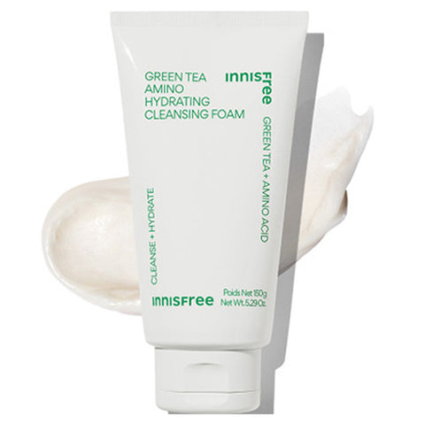 [INNISFREE] Green Tea Amino Hydrating Cleansing Foam 150g