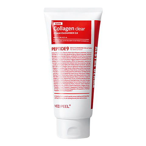 [Medipeel] RED LACTO COLLAGEN CLEAR Schaumreiniger 2.0 300ml 