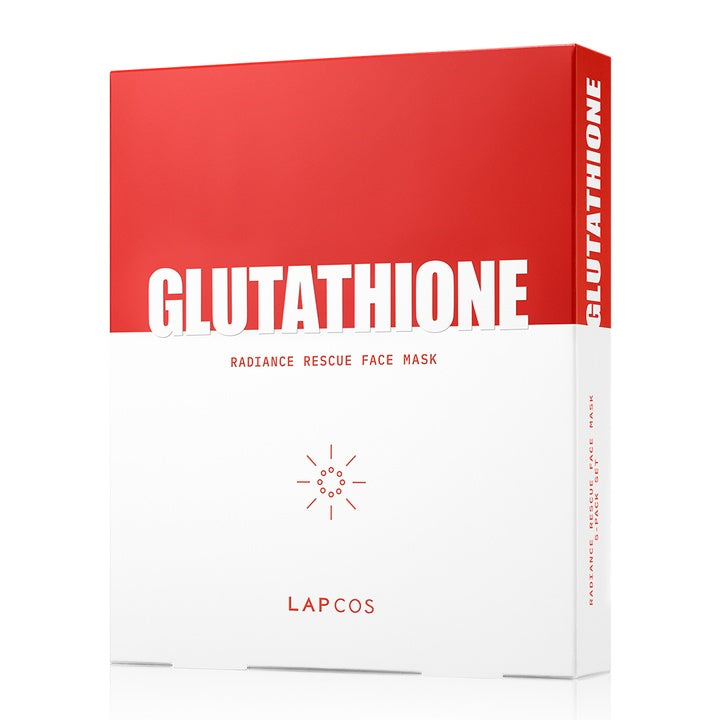 [LAPCOS] GLUTATHIONE RADIANCE RESCUE MASK 5 PACK