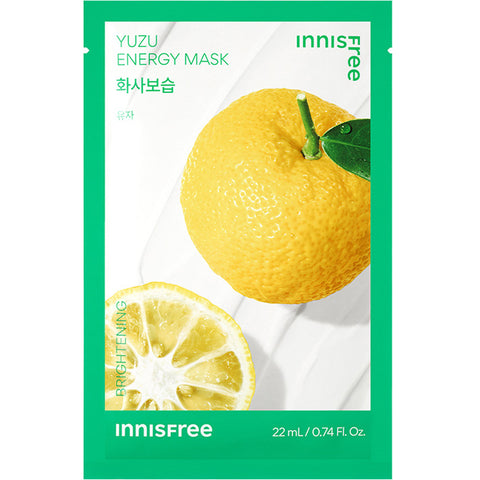 [INNISFREE] Yuzu Energy Mask Sheet 6P Set