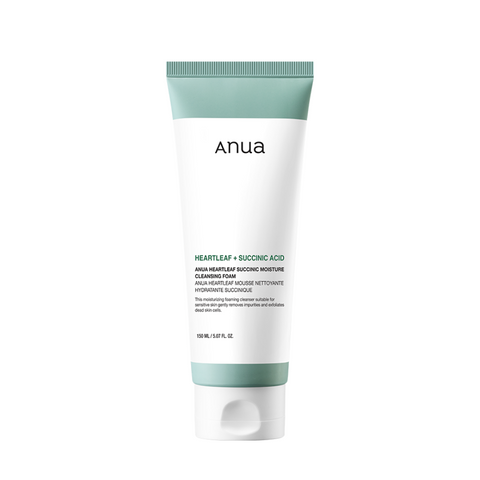 [Anua] Heartleaf Succinic Moisture Cleansing Foam 150ml