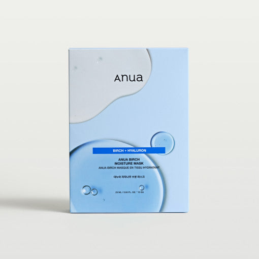 [Anua] Birch Moisture Mask Set (10 masks)
