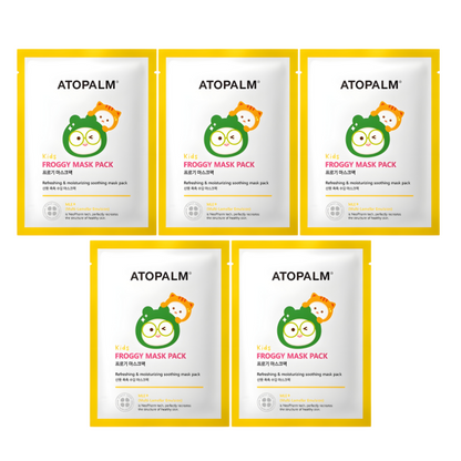 [ATOPALM] Frosch-Maskenset für Kinder (5 Masken)