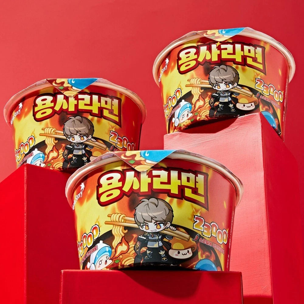 [GS25 limited] The Brave Cup Noodles 2 Set / Scoville scale 23,000